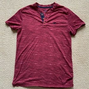 Hollister Short Sleeve Henley (S)
